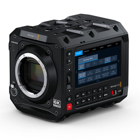 Cámara Blackmagic PYXIS 6K con Montura EF