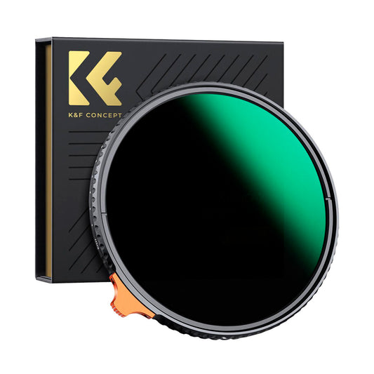 Filtro Densidad Neutra Variable K&F Concept 58mm ND2-ND400 Serie Nano-X -OPEN BOX-