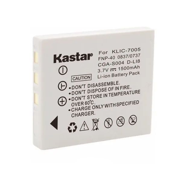 Batería Kastar FNP-40 Panasonic CGA-S004A/1B, CGA-S004E