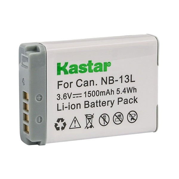 Batería Kastar NB-13L Canon PowerShot G5 X, PowerShot G7 X