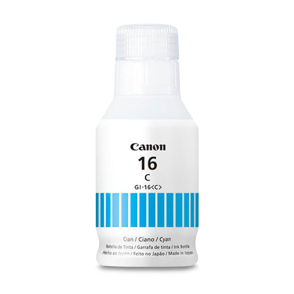 Botella de Tinta Canon GI-16 C Cyan para Pixma GX6010