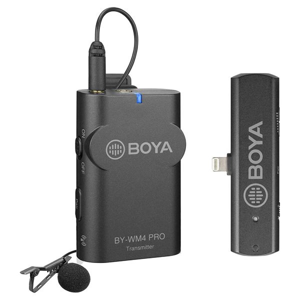 Sistema micrófono inalámbrico para iOS WM4PRO-K3 Boya