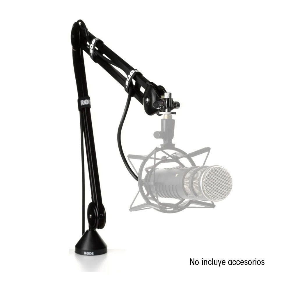 3 mejores brazos para micrófonos, Rode PSA1, Innogear y Neewer