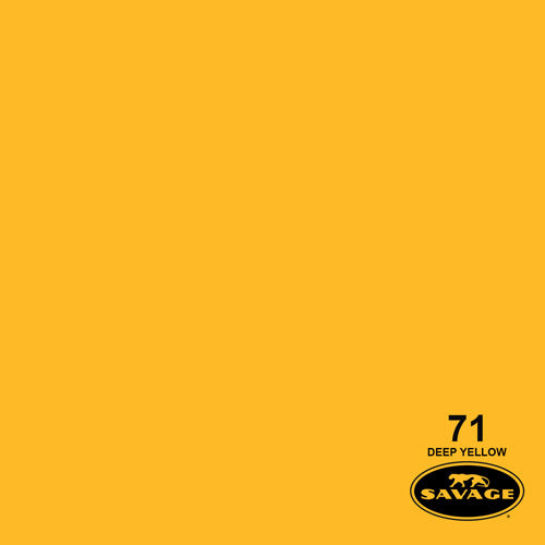 Ciclorama de Papel Deep Yellow #71 Savage