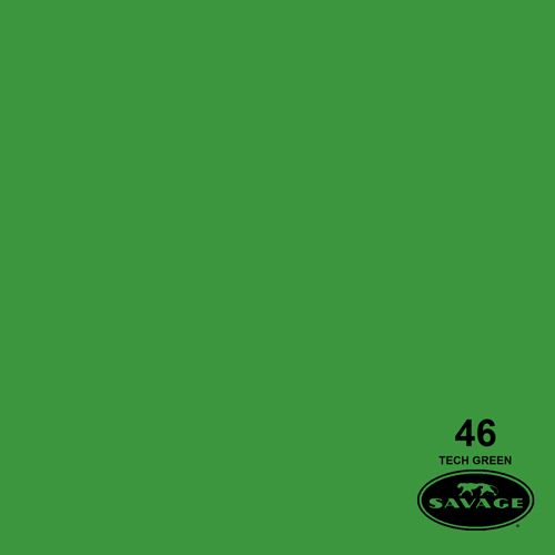 Ciclorama de Papel Tech Green / Verde Chroma #46 Savage