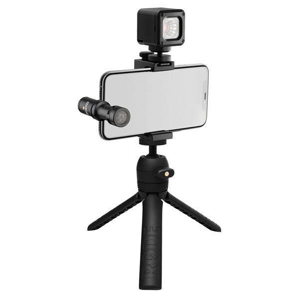 Kit Vlogger RODE con Micrófono Tripie y Accesorios para iOS -OUTLET-