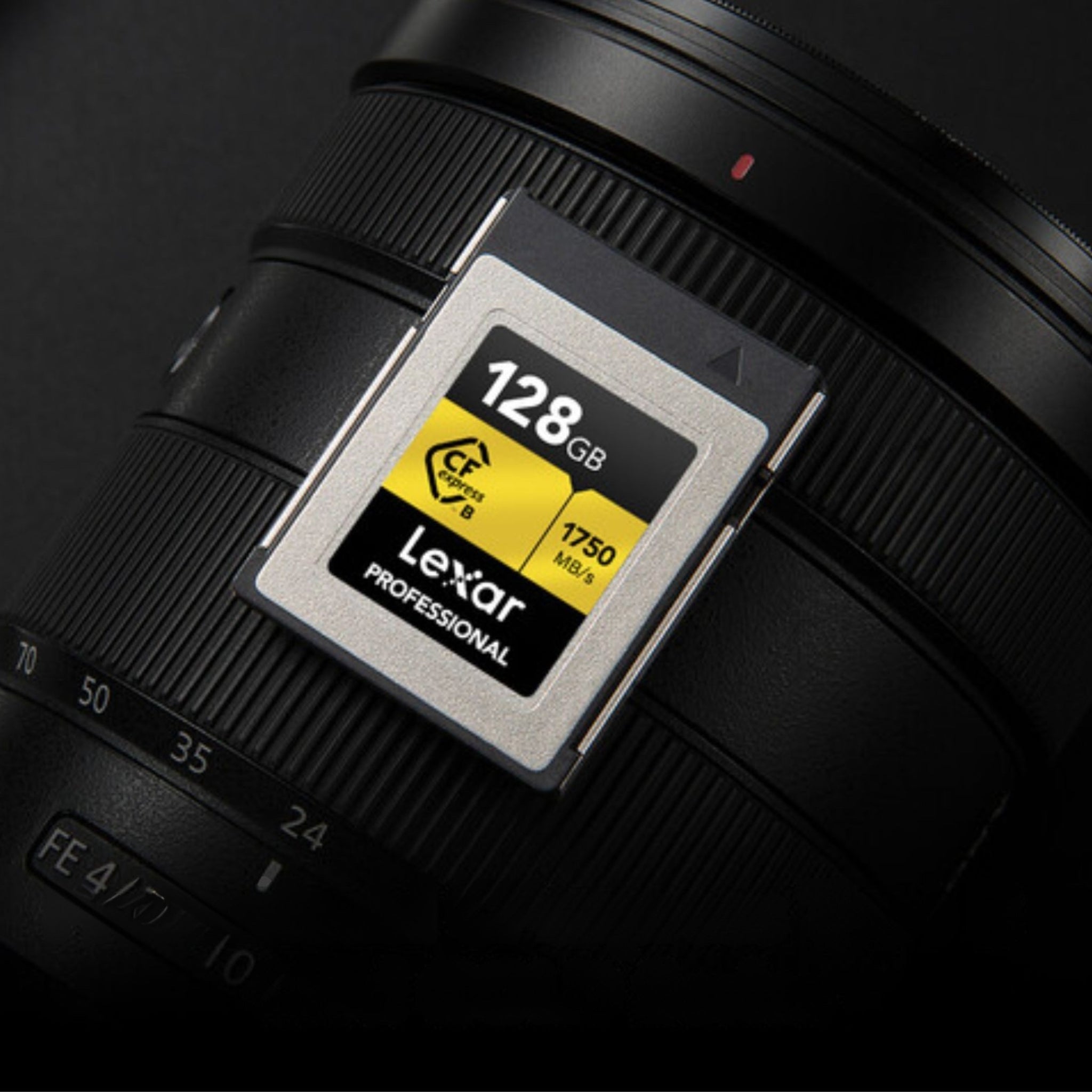 Tarjeta Lexar Professional CFexpress Tipo B 128GB GOLD Series