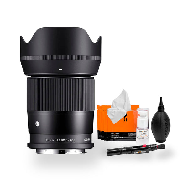 Lente Sigma 23mm f/1.4 DC DN para Canon RF +  Kit de limpieza Gratis