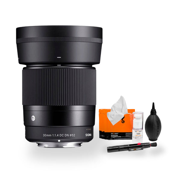 Lente Sigma 30mm f/1.4 DC DN para Canon RF + Kit de limpieza Gratis