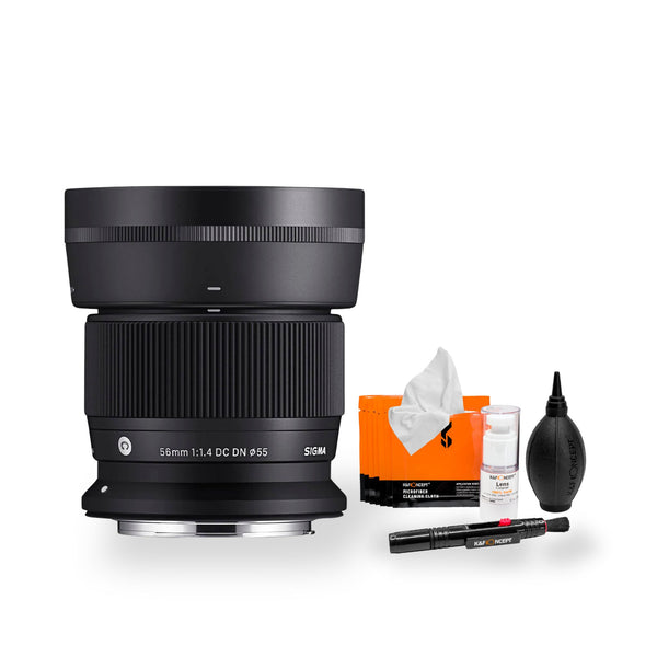 Lente Sigma 56mm f/1.4 DC DN para Canon RF + Kit de limpieza Gratis