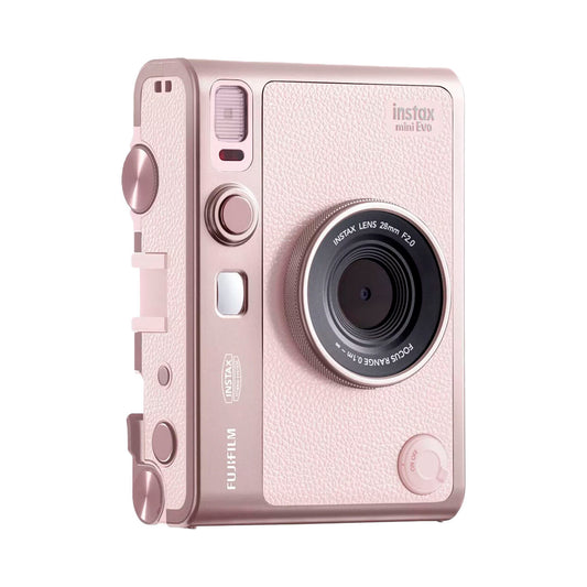 Cámara Instantánea FUJIFILM instax mini EVO Hybrid- Gentle Rose