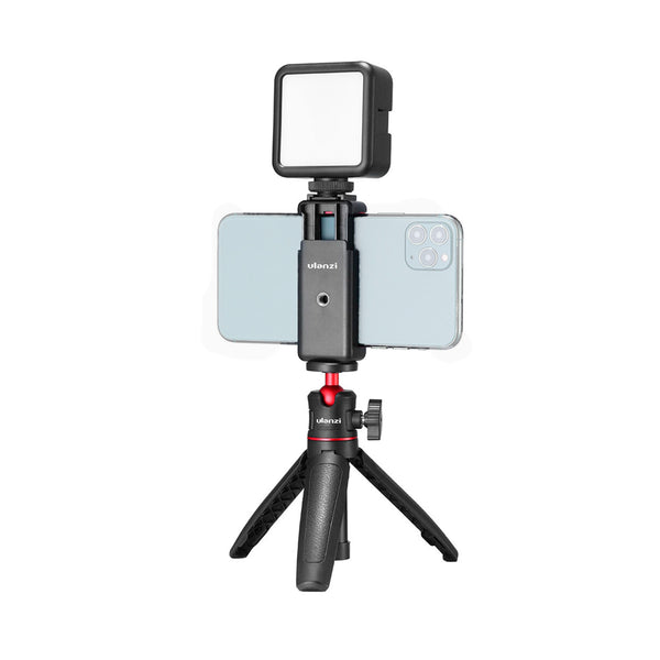 Kit Vlogging Ulanzi ST-07 para Celular con Lámpara y Tripie