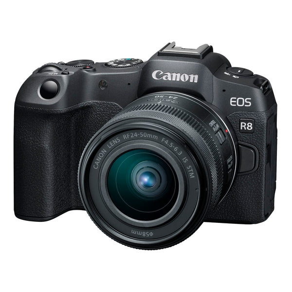 Cámara Canon Mirrorless EOS R8 con Lente RF 24-50mm F/4.5-6.3 IS STM