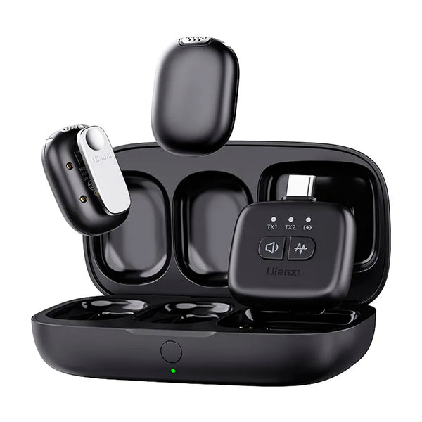 Micrófono Lavalier Ulanzi A30 Dual Tipo USB-C 2.4GHz