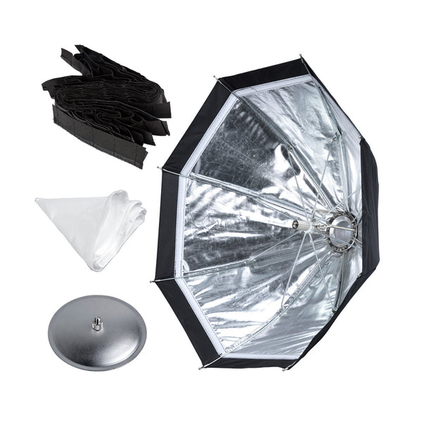 Softbox Octagonal Godox AD-S7 con Grid + Deflector para Speedlite