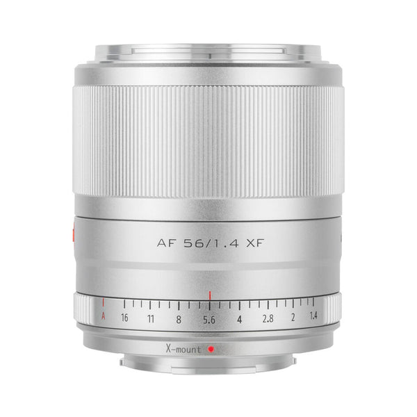 Lente Viltrox XF 56mm F/1.4 APS-C para Fujifilm Plata