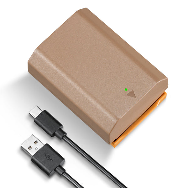 Batería de Litio K&F Concept Tipo NP-FZ100 para Sony Carga Directa USB-C