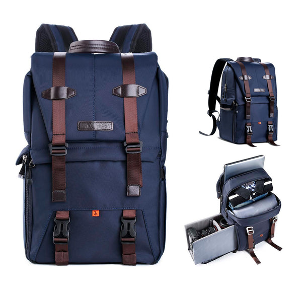 Mochila Backpack K&F Concept Beta 20L Impermeable Azul