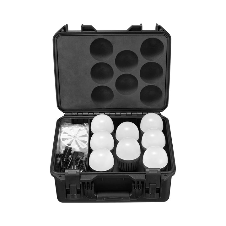 Kit 8 Focos LED RGB Godox Knowled C7R-K8 con Estuche de Carga - Profoto