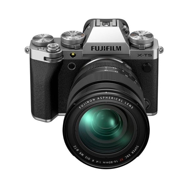 Cámara Mirrorless Fujifilm X-T5 con Lente XF 18-55mm F/2.8-4 R LM OIS Plata