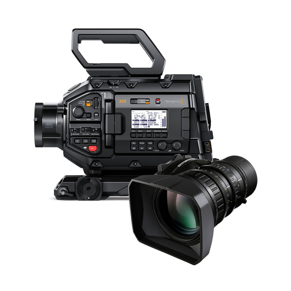 Cámara Blackmagic URSA Broadcast G2 Kit con Lente Fujinon LA16x8BRM-XB1A 2/3"