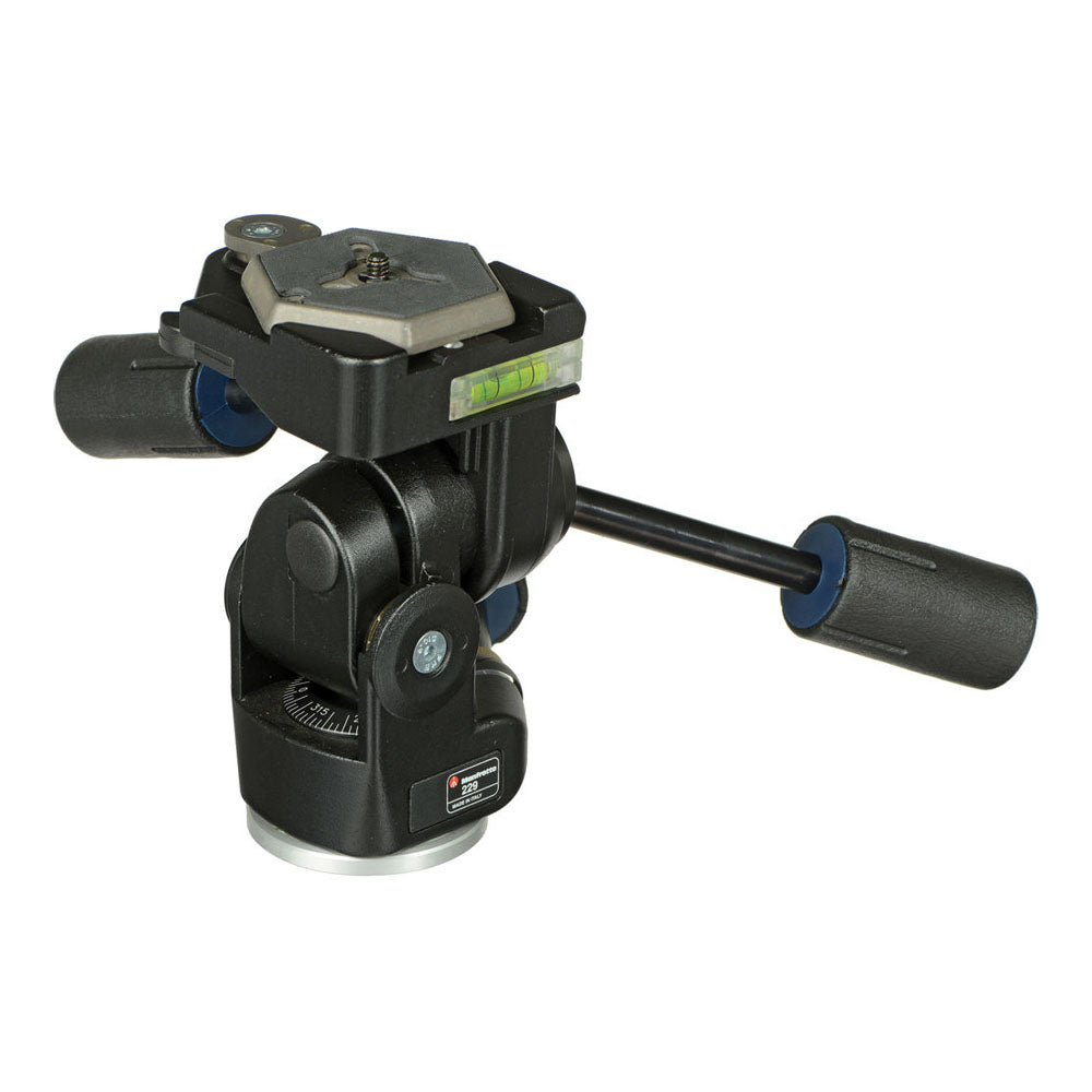 Cabezal Manfrotto de 3 Movimientos para Tripie