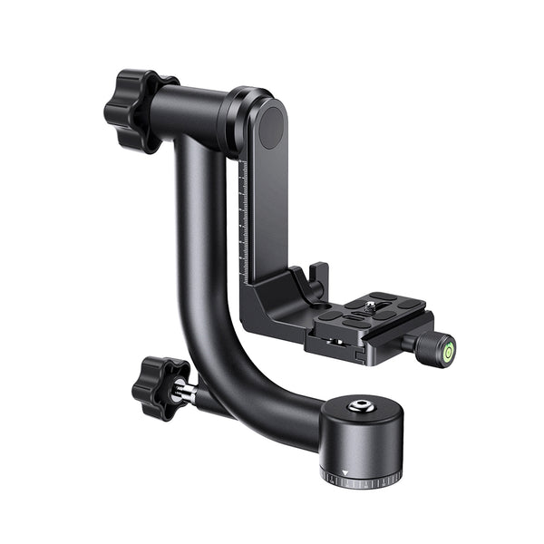 Cabezal para Tripie Gimbal K&F Concept con Placa de Liberación