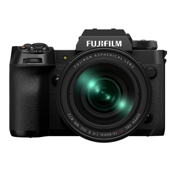 Cámara Fujifilm X-H2 Mirrorless con Lente XF 16-80mm f/4 Negro