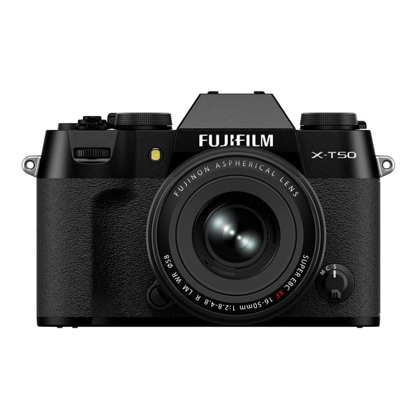 Cámara Fujifilm X-T50 Mirrorless con Lente XF 16-50mm f/2.8-4.8 Negro