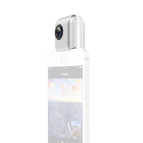 Cámara de Vídeo Insta360 Nanoesférica para iPhone Plateada -Remate-