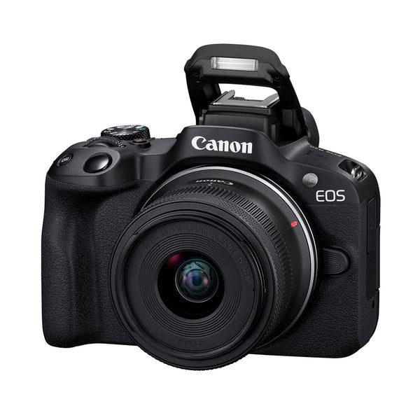 Cámara Canon Mirrorless EOS R50 con Lente RF-S 18-45mm IS STM