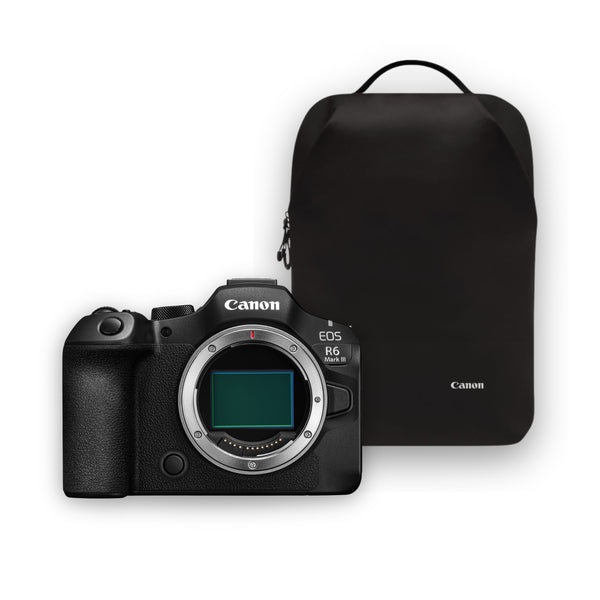 PREVENTA Cámara Canon R6 Mark III Mirrorless Cuerpo con Maleta de Regalo