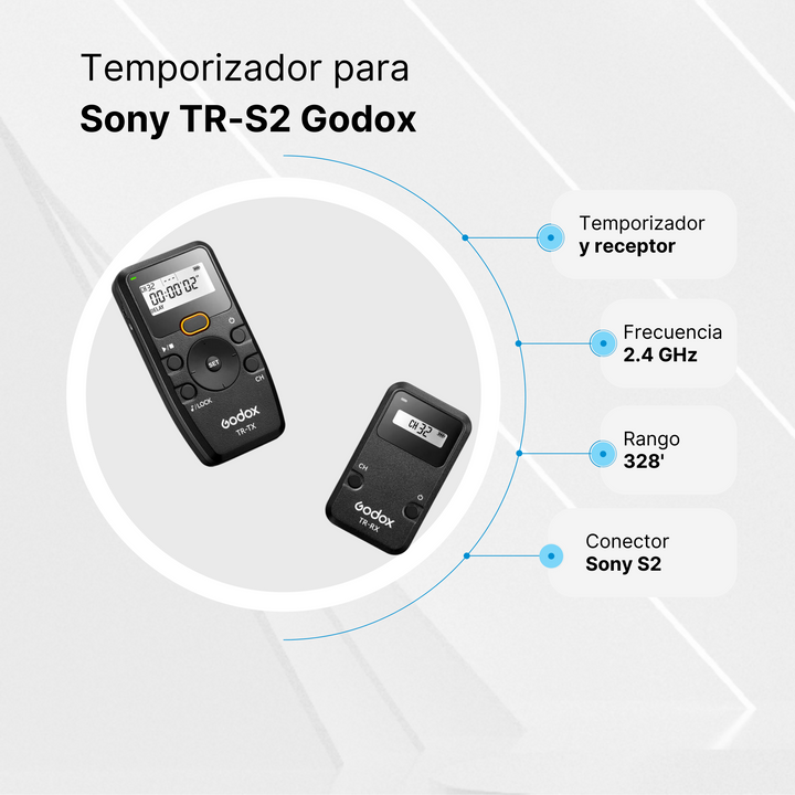 Godox - TR-S2 Sony Télécommande Godox - TR-S2 Sony Télécommande
