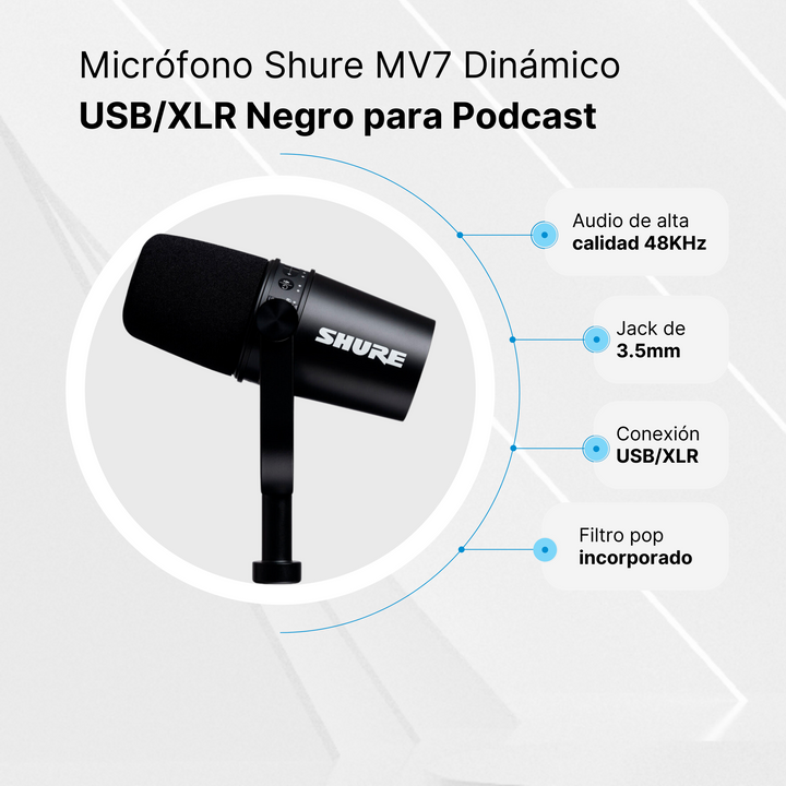 Micrófono para Podcast con Conexión USB y Mini Tripie Maono - Profoto