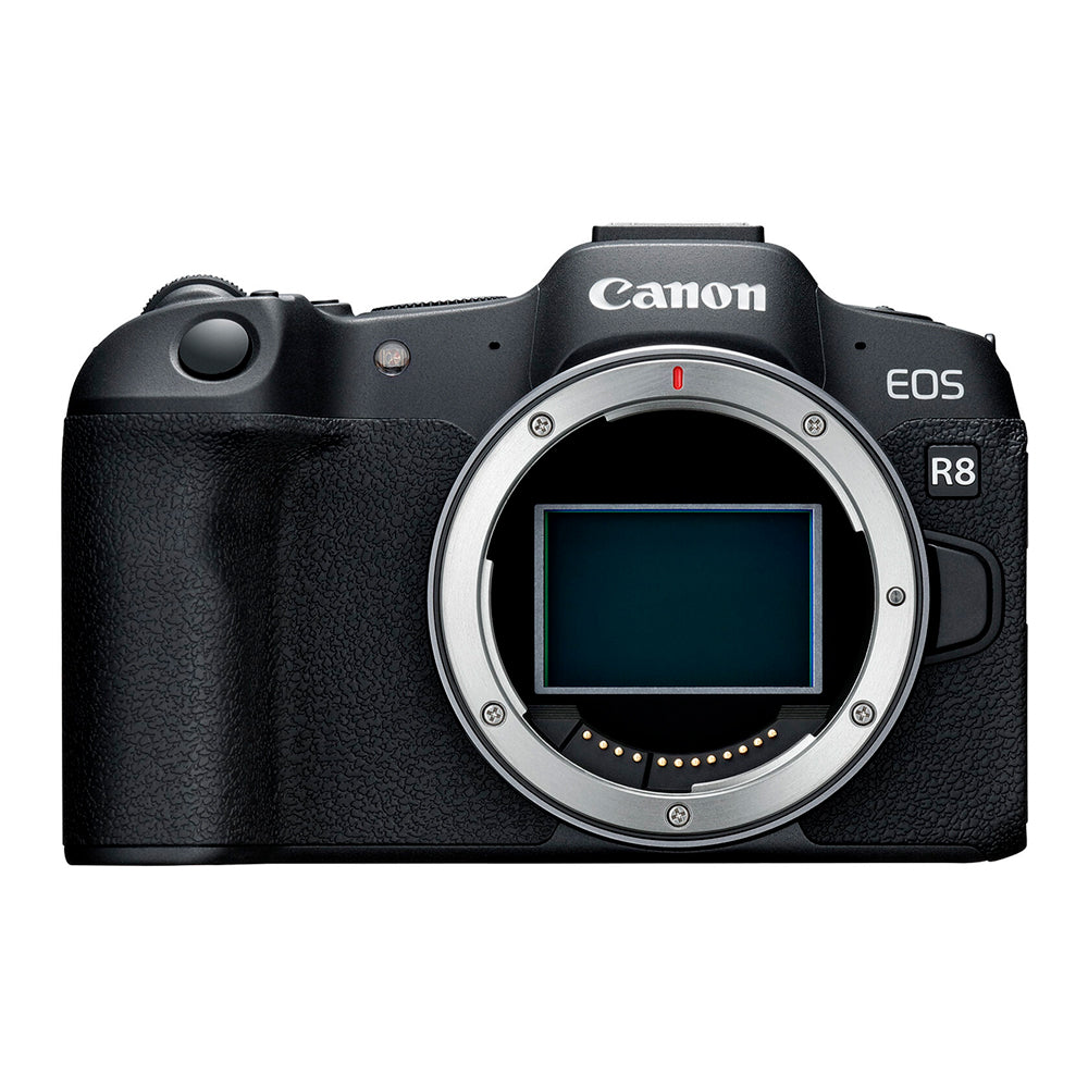 Kit Cámara Canon Mirrorless EOS R8 Content Creator con Tripie y Micrófono