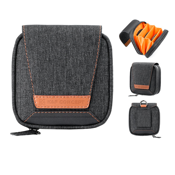 Estuche K&F Concept para 4 Filtros Circulares de 95mm