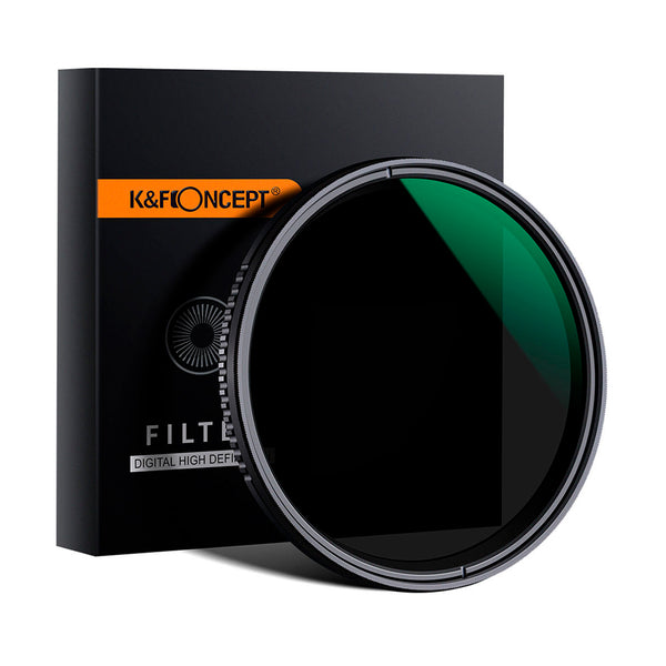 Filtro Densidad Neutra Variable K&F Concept 77mm ND8-ND2000 Serie A