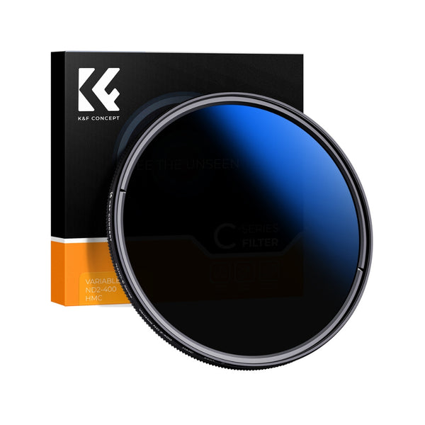 Filtro ND Variable K&F Concept ND2-ND400 82mm 18 Capas de Recubrimiento Serie C