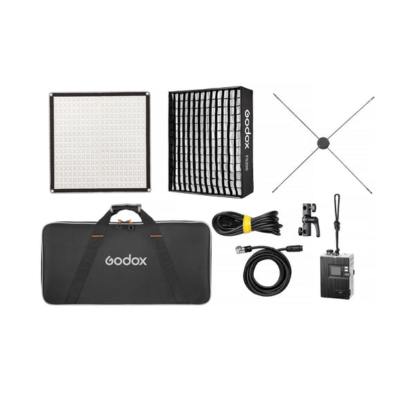 Kit Panel LED RGB Flexible Godox FL200R 60x60cm con Accesorios