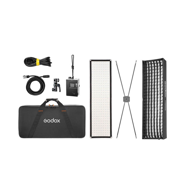 Kit Panel LED RGB Flexible Godox FL200SR 30x120cm con Accesorios