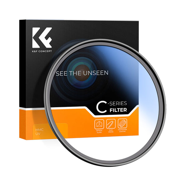 Filtro UV K&F Concept 58mm 18 Capas de Recubrimiento Multicapa Serie C