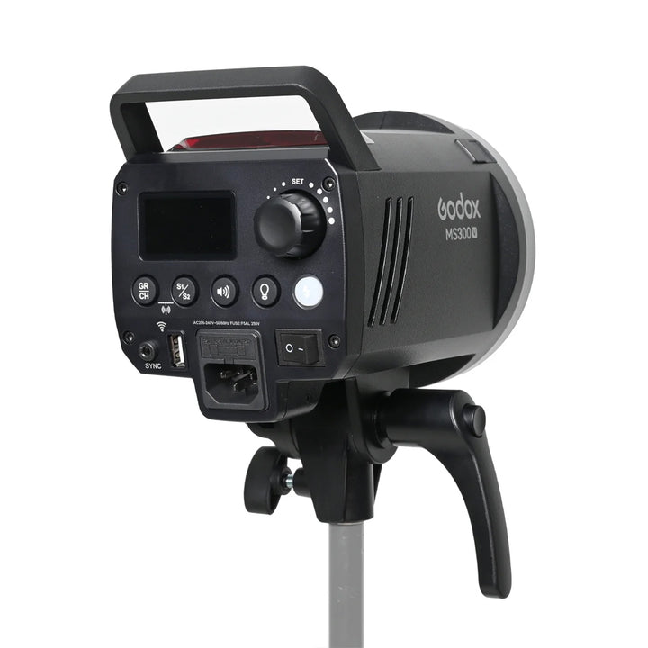 Flash de Estudio Godox MS300V con Luz de Modelado Led - Profoto