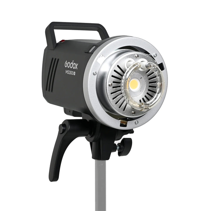 Flash de Estudio Godox MS300V con Luz de Modelado Led - Profoto