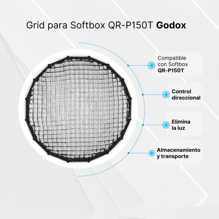 Grid Godox para Softbox Parabólico QR-P150T - Profoto