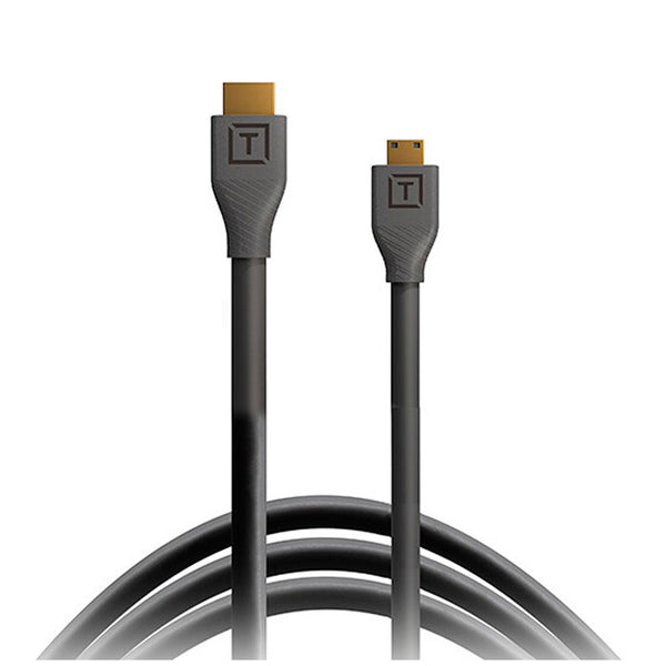 Cable Tether Tools Mini HDMI a HDMI con Ethernet 4.6m Negro