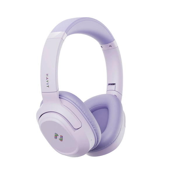 Audífonos Bluetooth Havit H612BT PRO Over-Ear ANC - Lavender