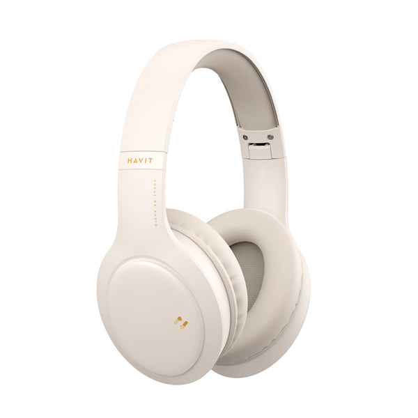 Audífonos Bluetooth Havit H633BT Over Ear - Beige