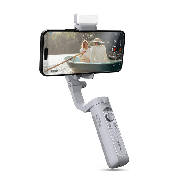 Estabilizador Gimbal para Celular Hohem iSteady XE Gris con Luz Magnética