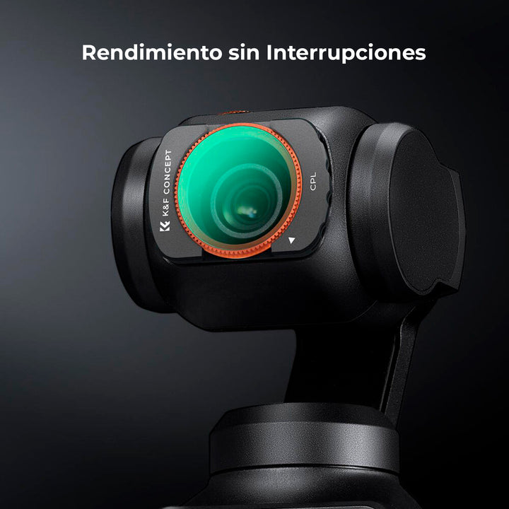 Filtro CPL Verde K&F Concept Nano-X para DJI Osmo Pocket 3 - PROFOTO