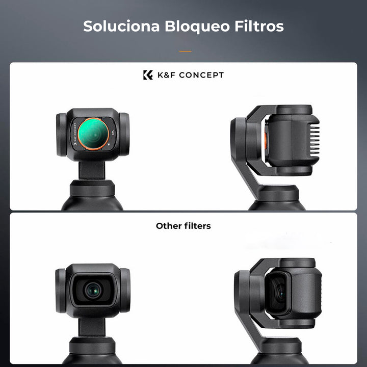 Filtro CPL Verde K&F Concept Nano-X para DJI Osmo Pocket 3 - PROFOTO